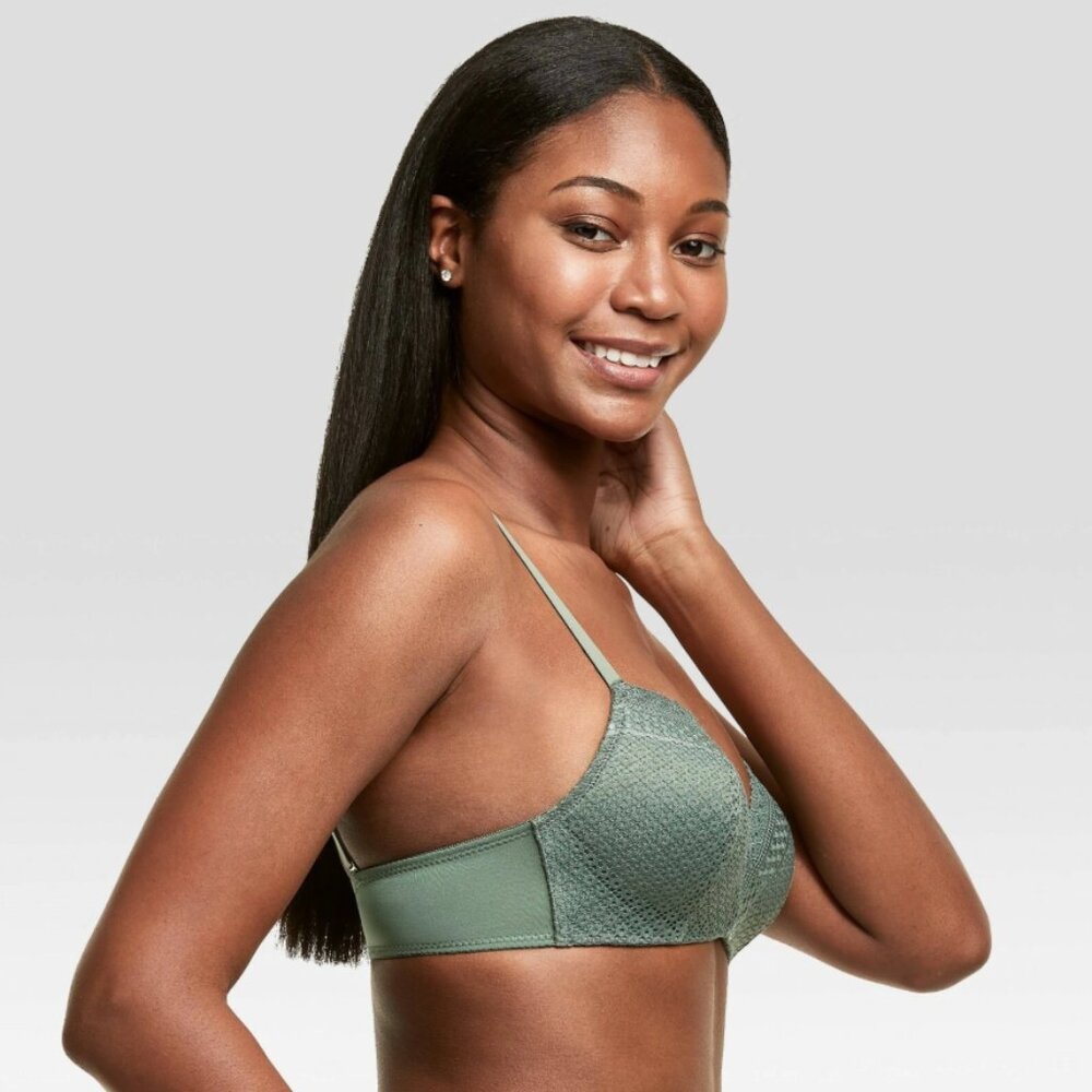 Pack of 2 Maidenform Women's 40C Self Expressions Wireless T-Shirt Bra SE0583